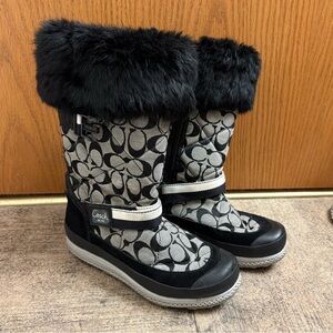 Coach Women’s Mariette Winter Boots Size 7